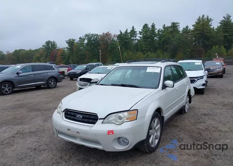 2007 Subaru Outback 2.5I Limited z USA, uszkodzony, nr VIN 4S4BP62C577338859